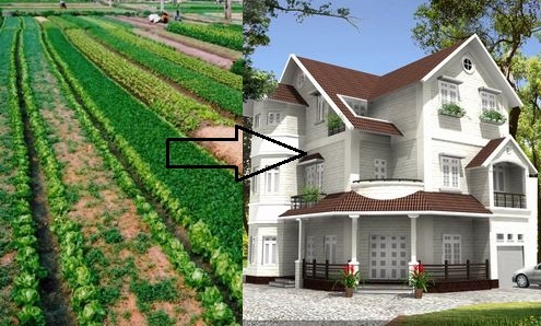 Cách để chuyển đất nông nghiệp sang đất thổ cư nhiều nhất